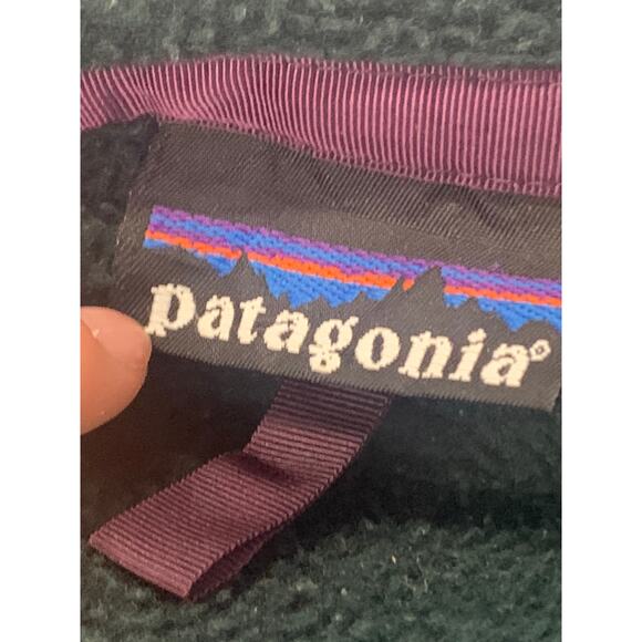 Patagonia Women's Synchilla Snap-T Fleece Pullover Sweater Green Size Small - Picture 3 of 6